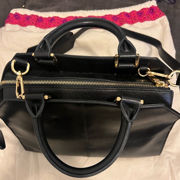 Tory Burch Leather Satchel - Picture 8 of 10